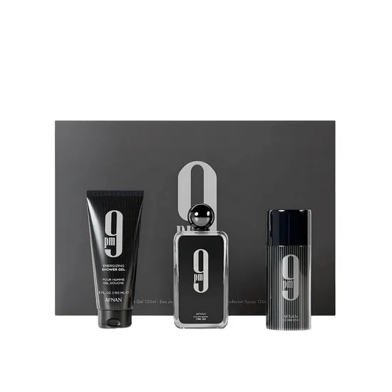 Afnan 9PM Kit Men 100ML Edp+Shower Gel 150ML+Deo