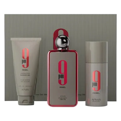 Afnan 9PM Rebel Kit 100ML Edp+Shower 150ML+Deo