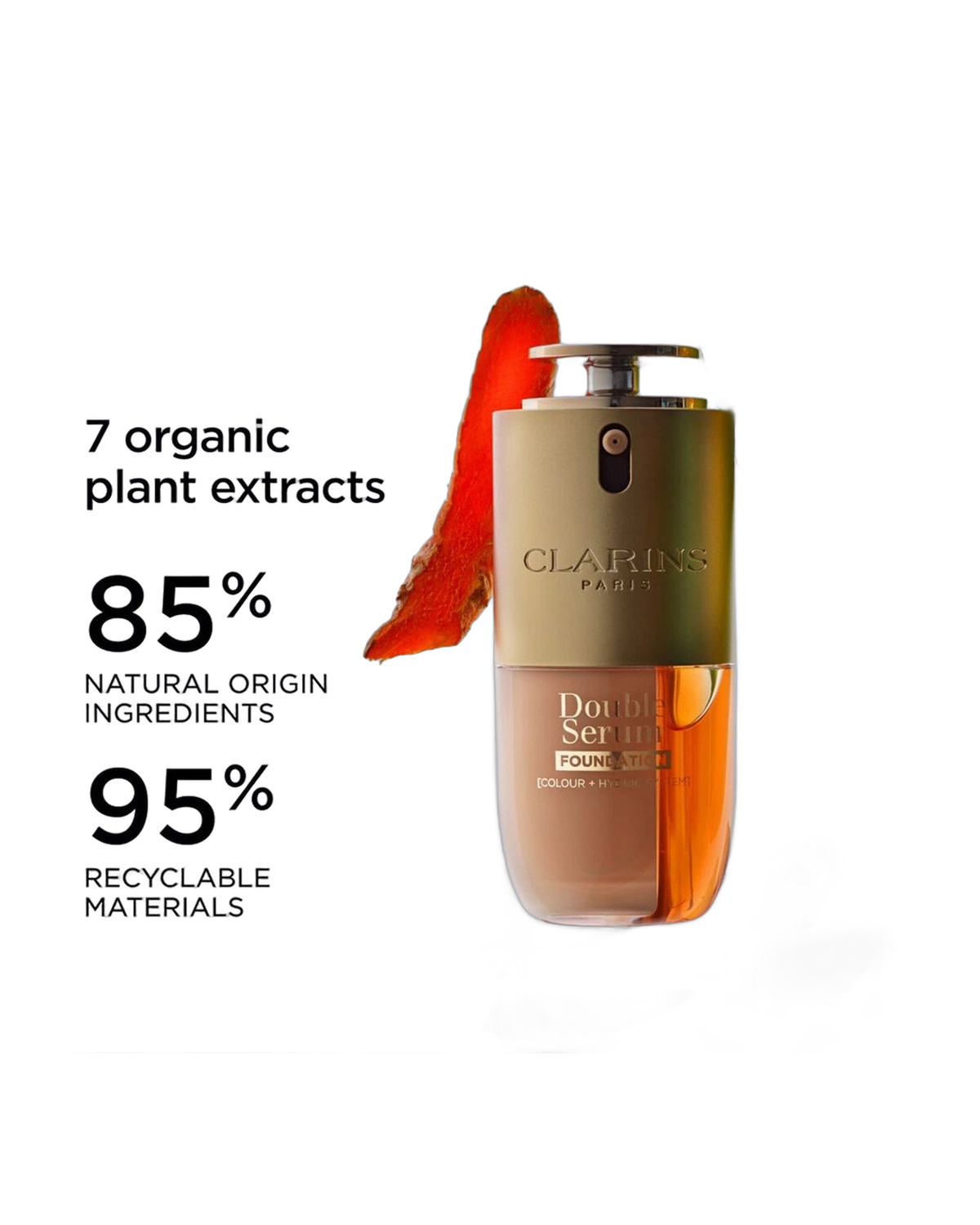 Clarins Double Serum Foundation 2EN1000ML5N 30ML · Base