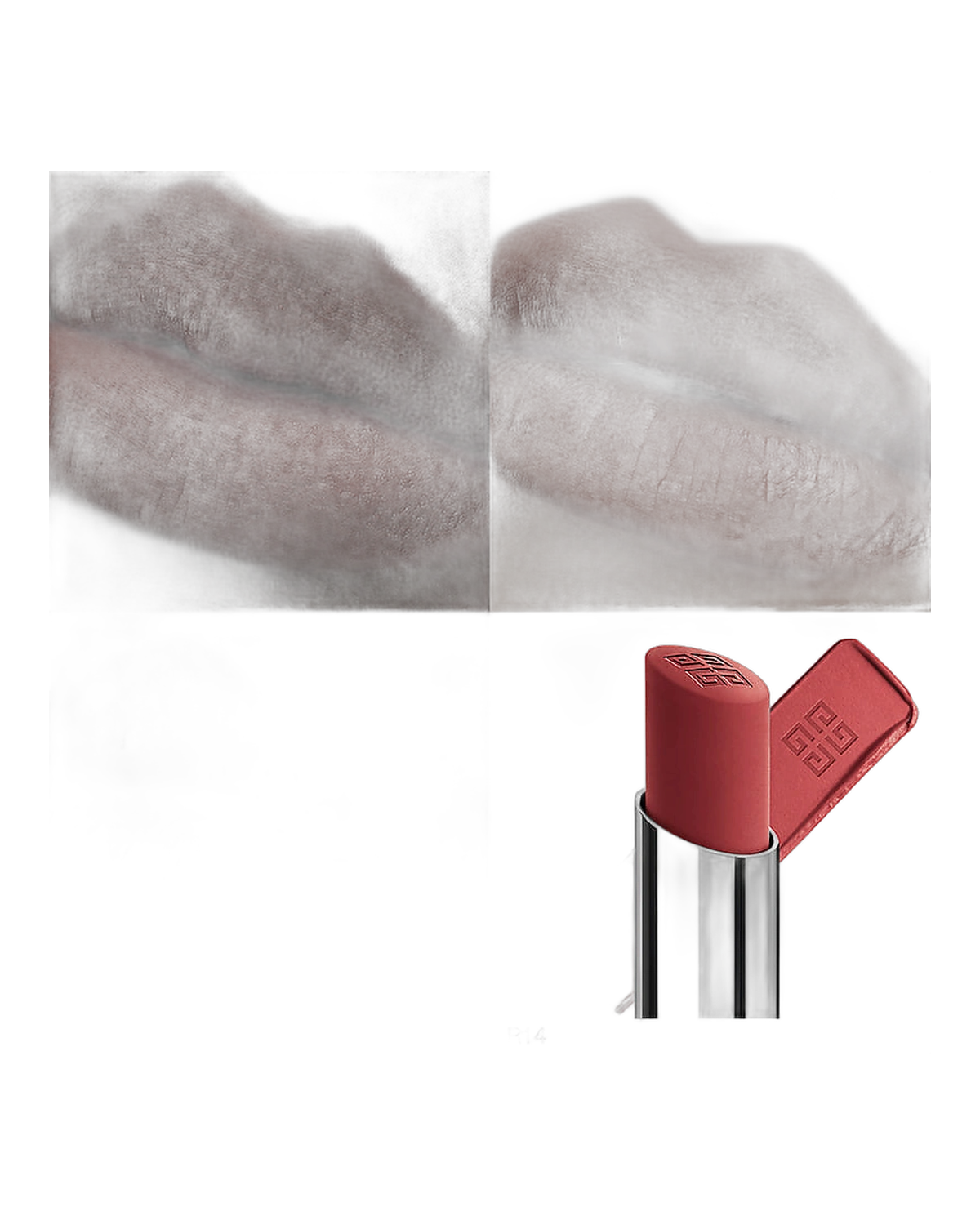 Givenchy Le Rouge Velvet Matte R14 · Batom
