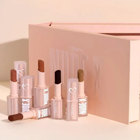 Beauty Creations Labial Set Nude X Soft Matte Lipstick Collection 18 Piezas · Batom