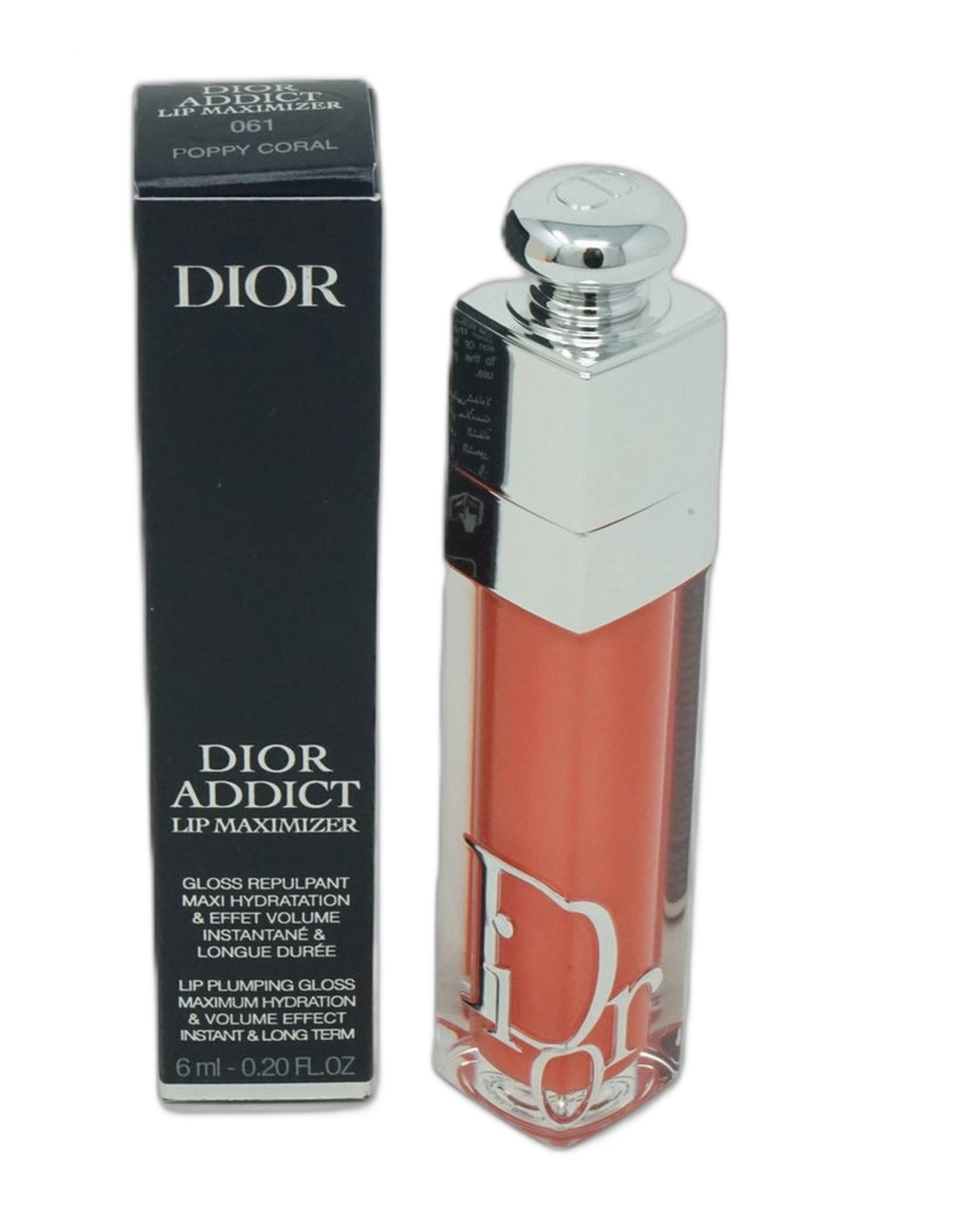 Labial Dior Addict Lip Maximizer 061 Poppy Coral · Gloss