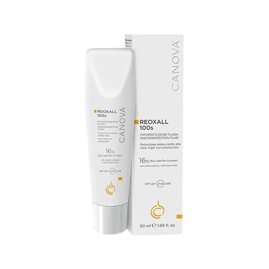 Canova Reoxall 100S Photoprotection Fluid SPF50+ · Tratamento Facial