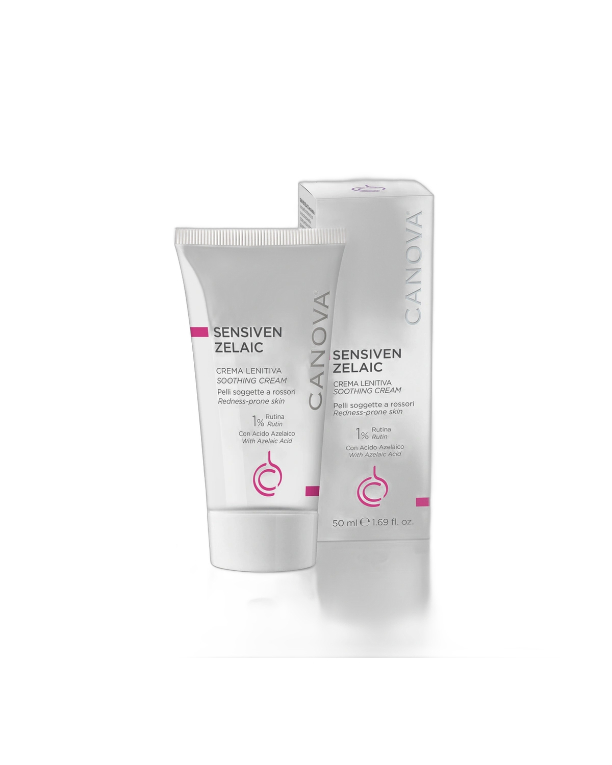 Canova Sensiven Zelaic Soothing Cream Tube · Creme Facial