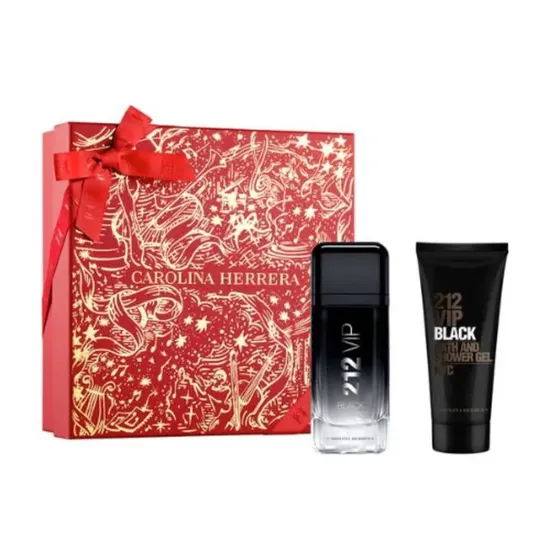 Carolina 212 Vip Black Men Set 100ML/Gel