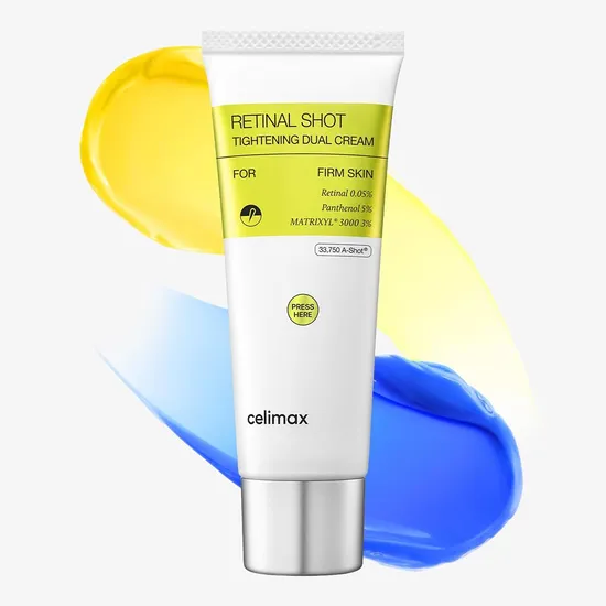 Celimax Vita-A Retinal Shot Tightening Dual Cream · Creme Facial