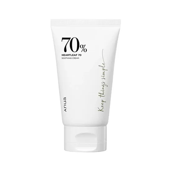 Anua Heartleaf 70% Soothing · Creme Facial