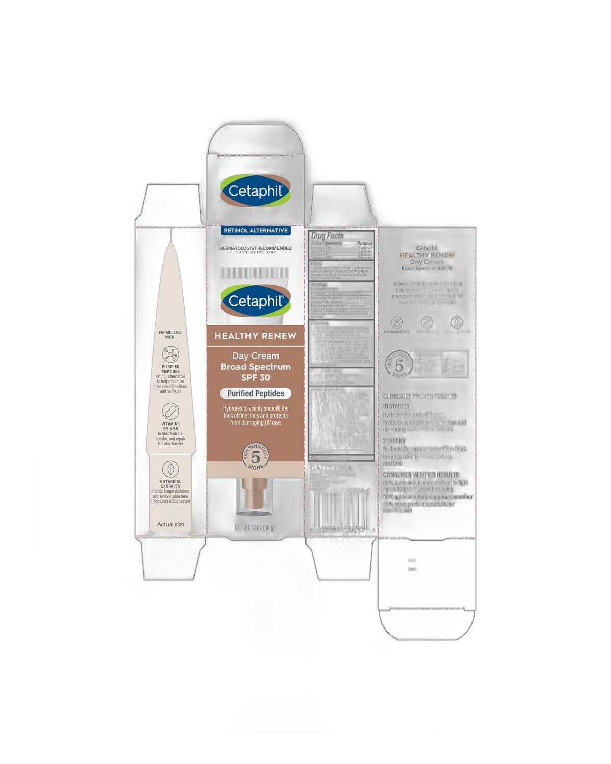 Dia Cetaphil Healthy Renew Broad Spectrum SPF30 · Creme Facial