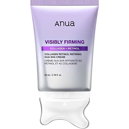 Firmador para Pescoço Anua Colágeno + Retinol Gua Sha 80ML · Creme Facial