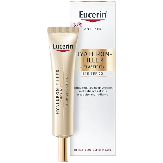 Creme para Contorno dos Olhos Eucerin Hyaluron-Filler + Elasticity Eye SPF 20 de 15ML