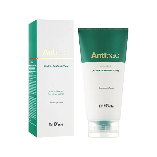 DR Oracle Antibac Premium Acne Cleasing Foam · Limpador Facial