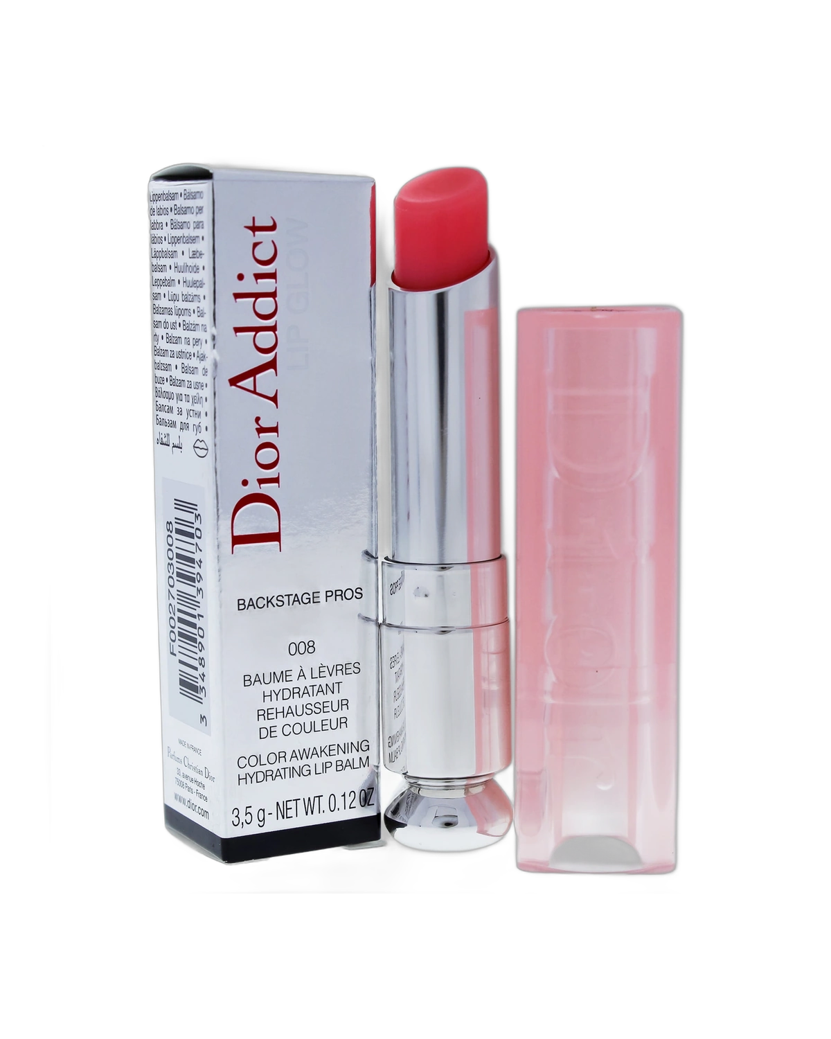 Dior Batom Addict Lip Glow 008 Ultra Pin