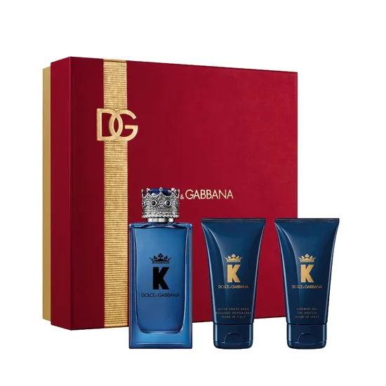Dolce & Gab. K Masc. Kit 100ML Edt+SH.Gel+Af.SH