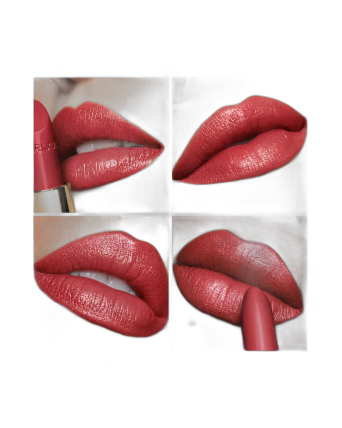 Guerlain Labial Rouge Satin 409 Rose Indien · Batom