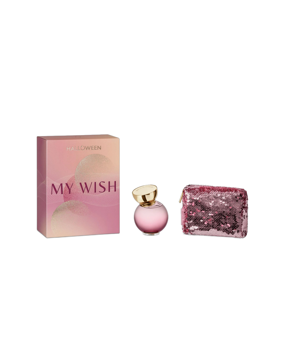 Hallowen MY Wish Edp Fem Set 100ML/Monedero