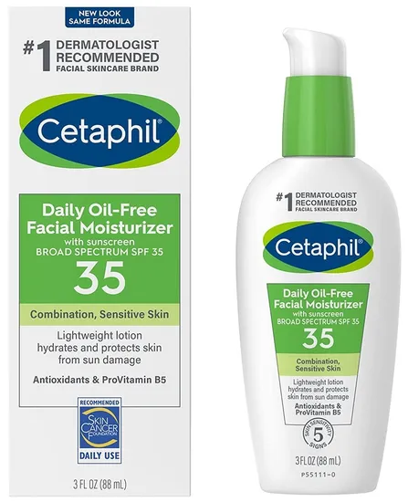 Hidratante Facial Cetaphil Daily Oil Free SPF 35 · Sérum Facial