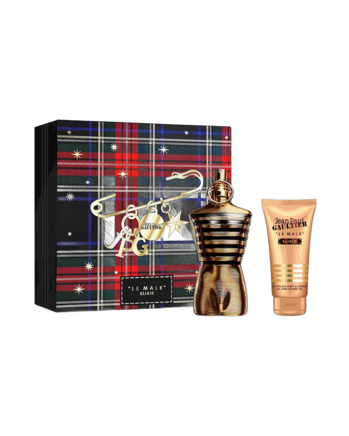 JPG Le Male Elixir Kit 125ML Parfum + Gel Douche