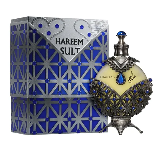 Óleo Khadlaj Hareem Al Sultan Blue Unissex 35ML Oil · Óleo Corporal