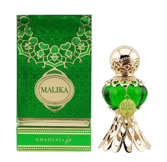 Óleo Khadlaj Malika Green Fem 20ML Oil · Óleo Corporal