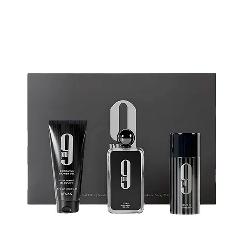 Kit Afnan 9PM Edp M 100ML 3 Piezas