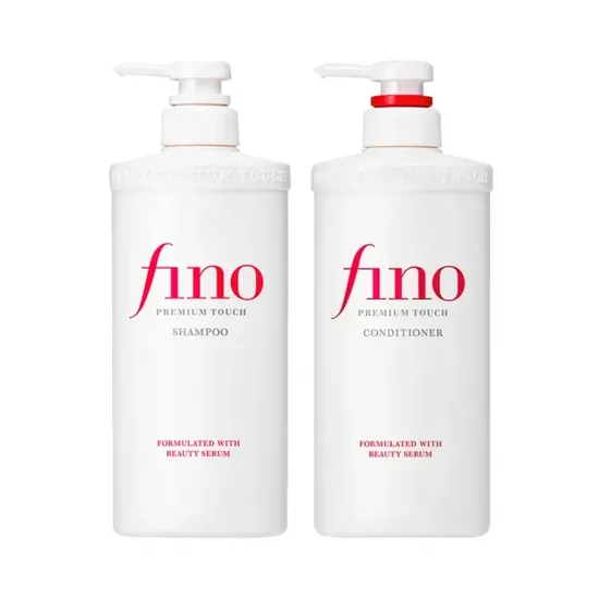 Kit Capilar Shiseido Fino Premium Touch Shampoo + Condicionador 550ML