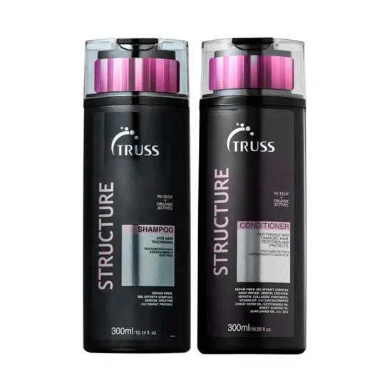 Kit Capilar Truss Structure Shampoo + Condicionador 300ML