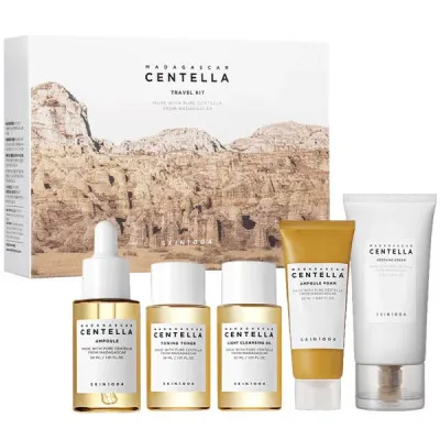 Cuidado Facial SKIN1004 Madagascar Centella Travel - 5 Piezs · Kit