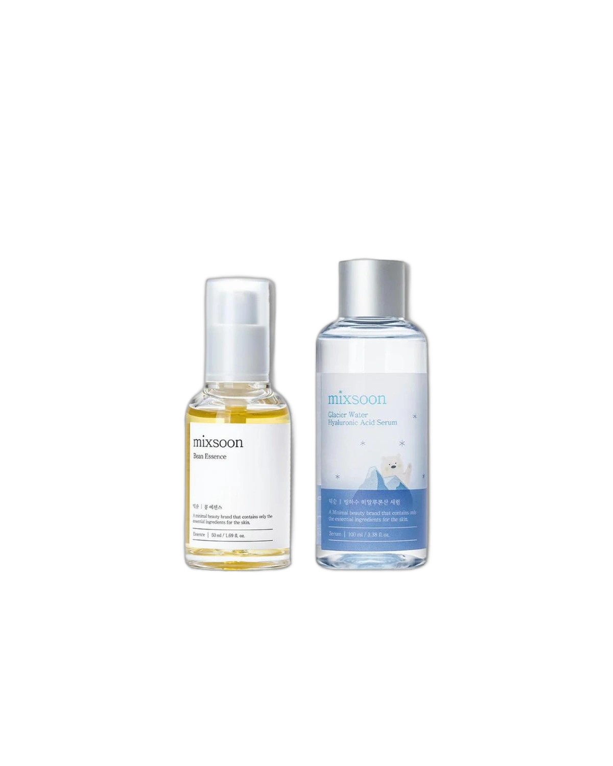 Facial Mixsoon Essential Glass Skin Duo - (50ML + 100ML) · Kit