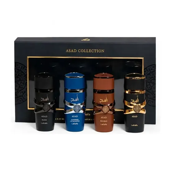 Kit Lattafa Asad Collection 4X25ML — 3