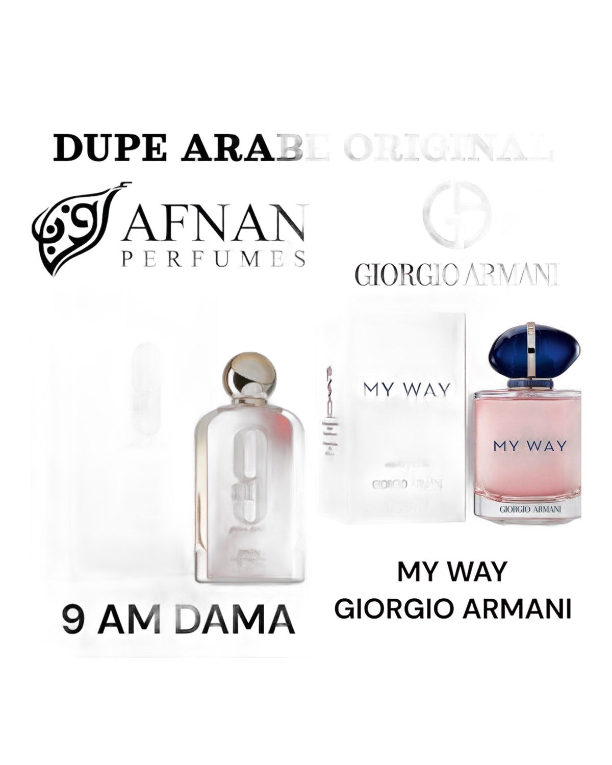 Kit Perfume Afnan 9AM Edp+Shower Gel+Body Lotion 3 de 100ML+Body Mist
