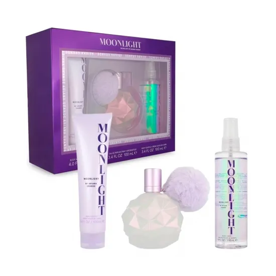 Kit Perfume Ariana Grande Moonlight Feminino 3PCS 0465