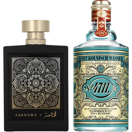 Kit Perfume Assala Prime Fakhama + Colônia 4711 Original - Unissex 100ML +