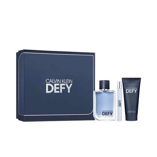Kit Perfume Calvin Klein Defy Eau de Toilette 100ML+10ML+Shower Gel