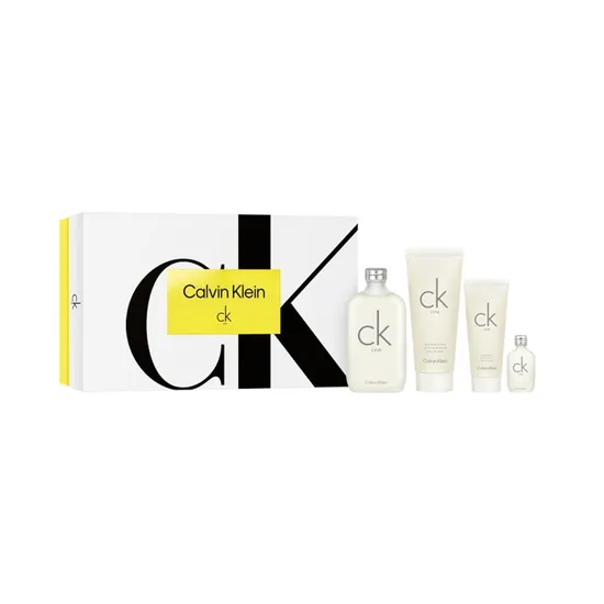 Kit Perfume Calvin Klein One Eau de Toilette 200ML+15ML+Bosy Lotion +Shower Gel