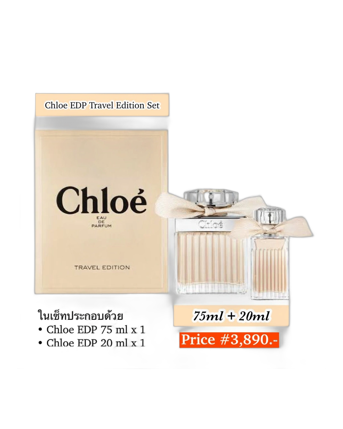 Kit Perfume Chloe Travel Edition Eau de Parfum 2 Piezas