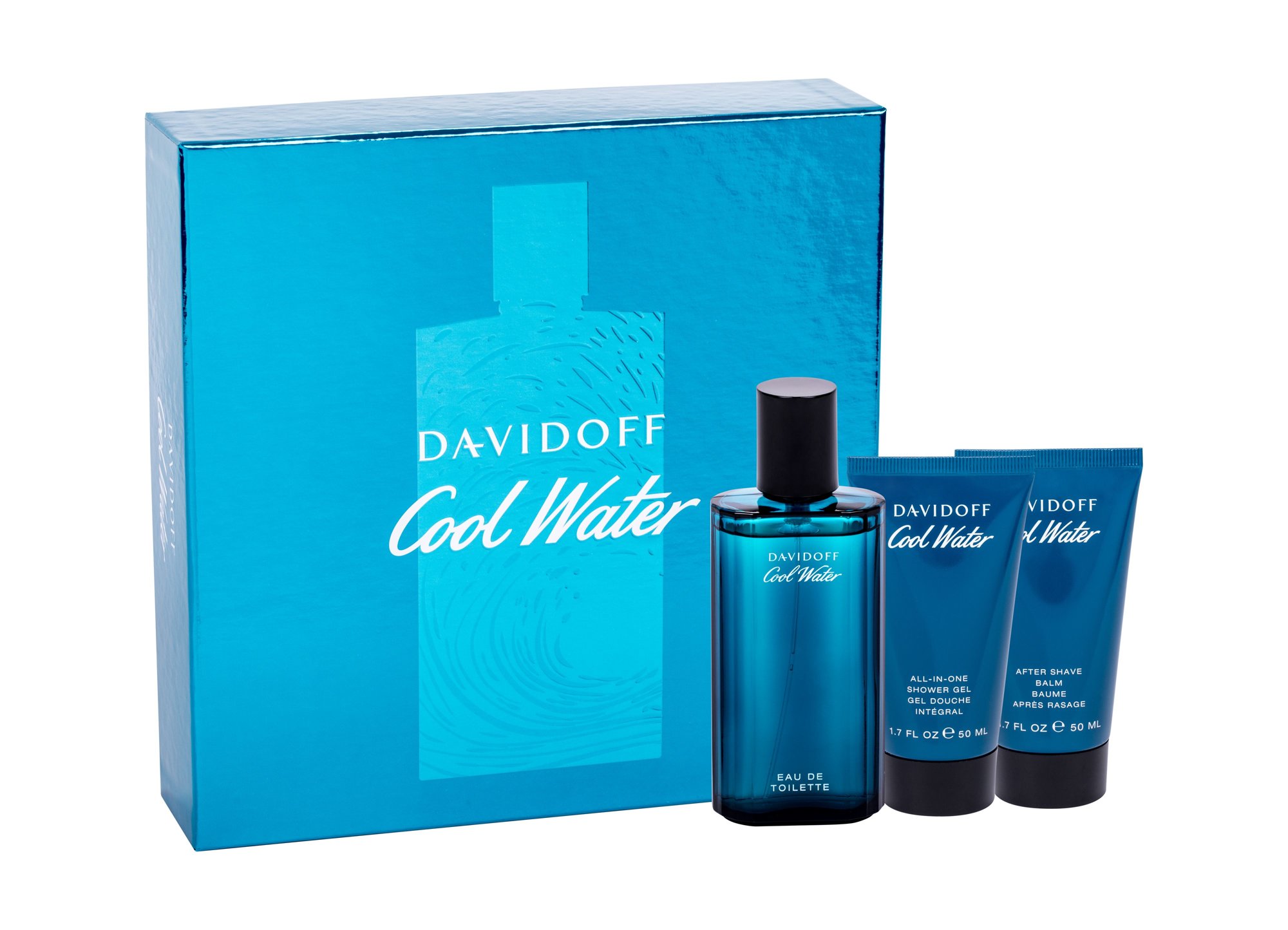 Kit Perfume Davidoff Cool Water Edt 125ML + Shower Gel 75ML + After Shave