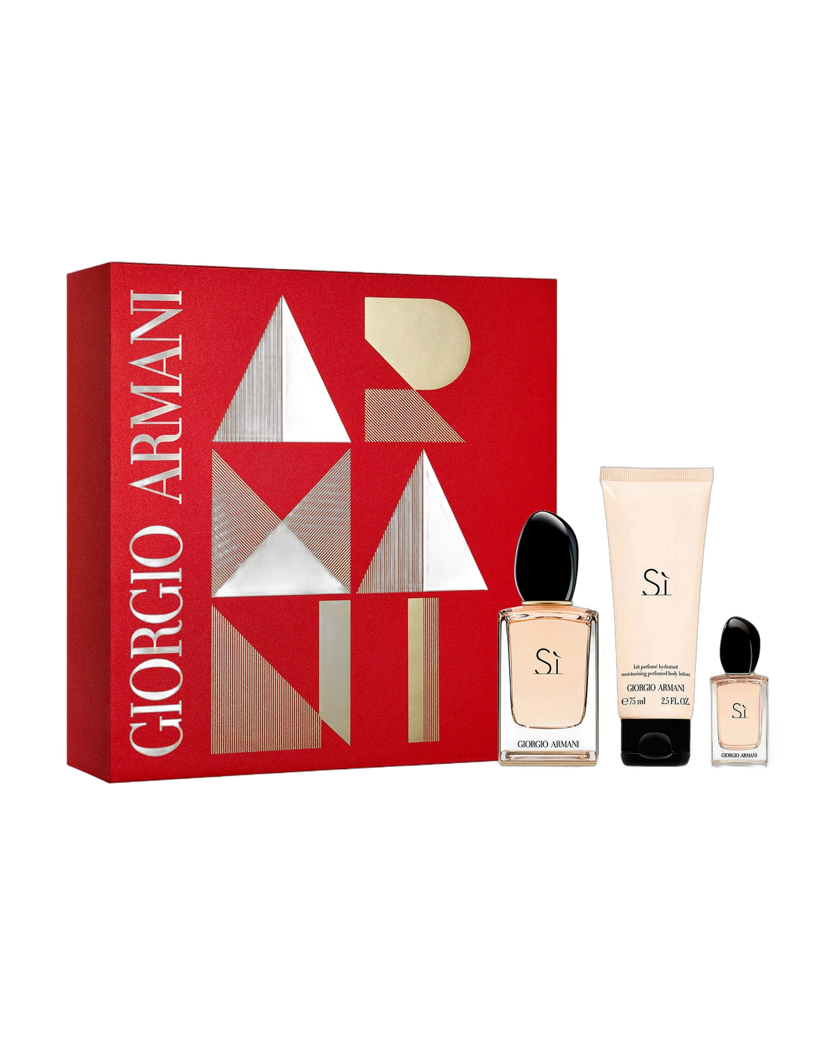 Kit Perfume Giorgio Armani Si Passione Edp 50ML+7ML+Body Lotion