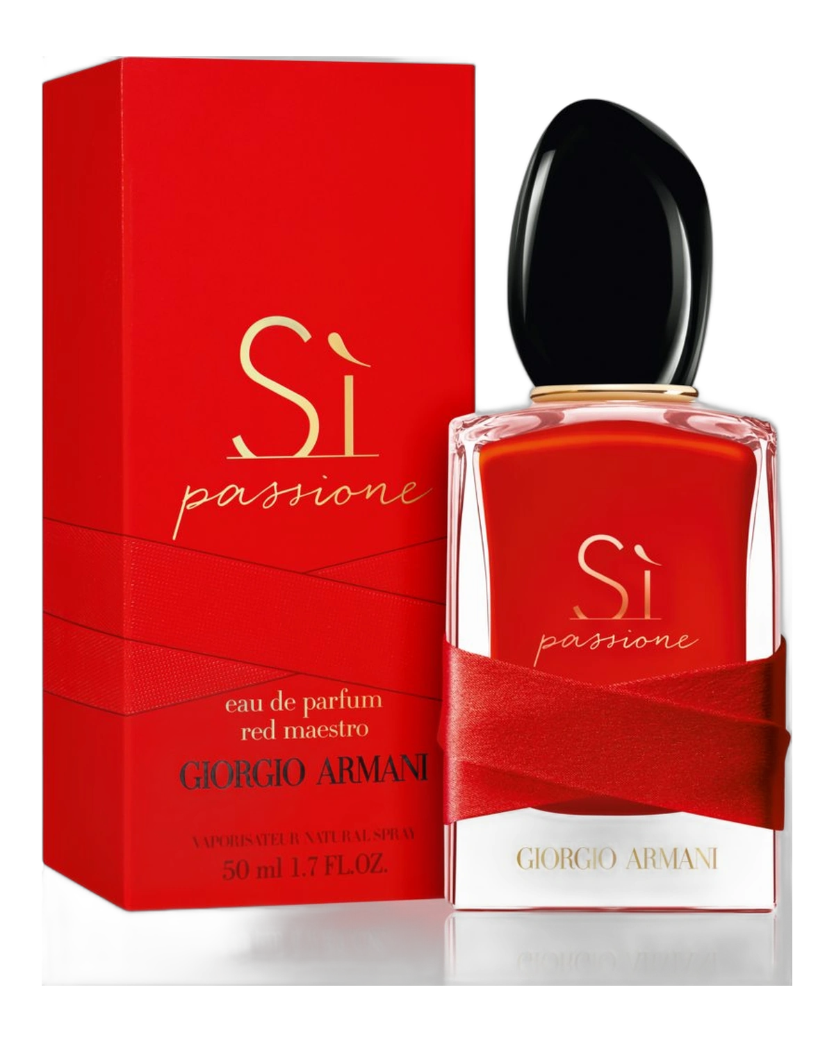 Kit Perfume Giorgio Armani Si Passione Edp 50ML+Batom Liquido Maestro