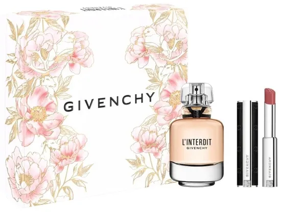 Kit Perfume Givenchy L'Interdit Edp 80ML+Batom