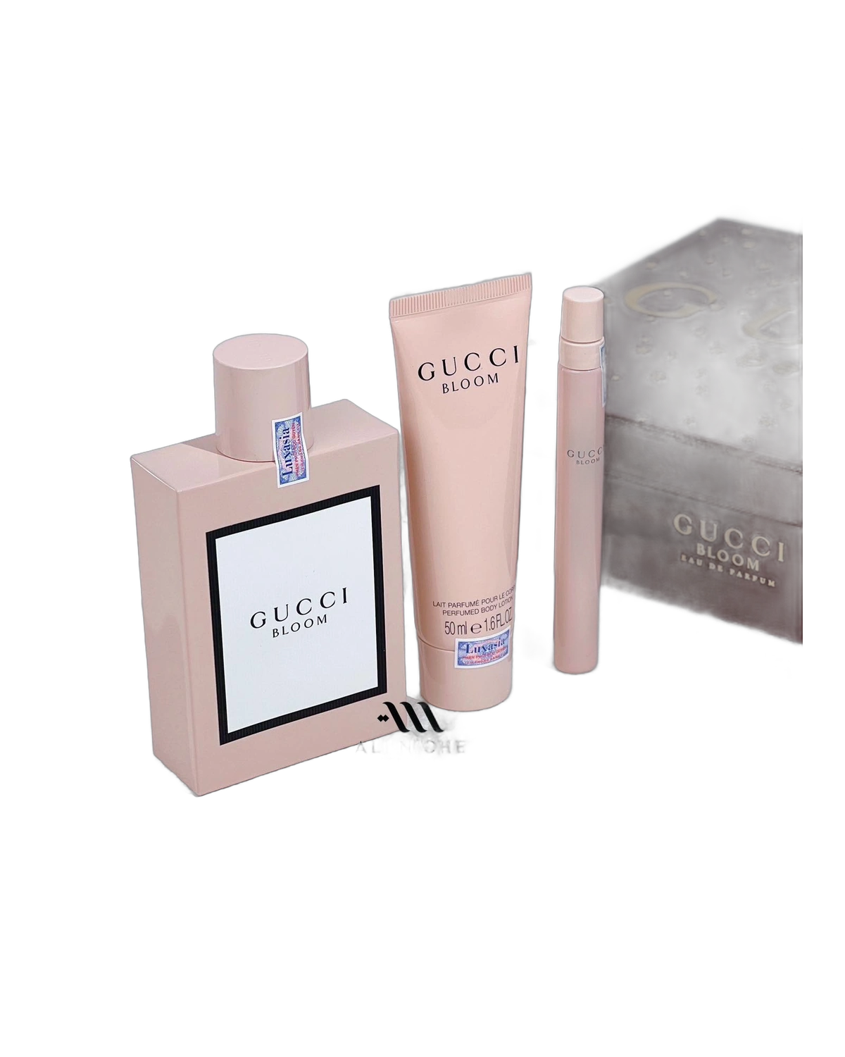 Kit Perfume Gucci Bloom Edp 100ML+10ML+Body Lotion