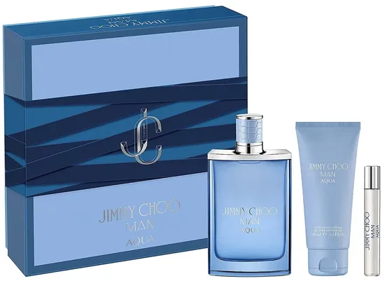 Jimmy Choo Man Aqua Edt 100ML+7.5ML+Shower Gel — 2