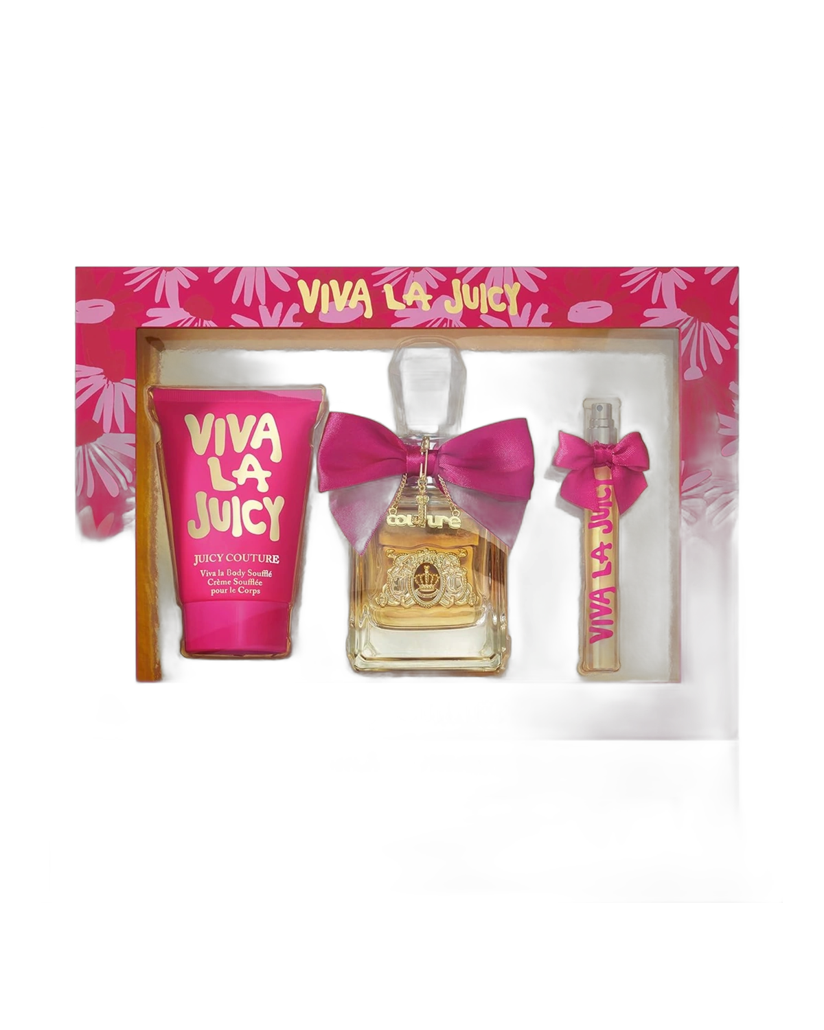 Kit Perfume Juicy Couture Viva La Juicy Edp 100ML+10ML+Body Lotion