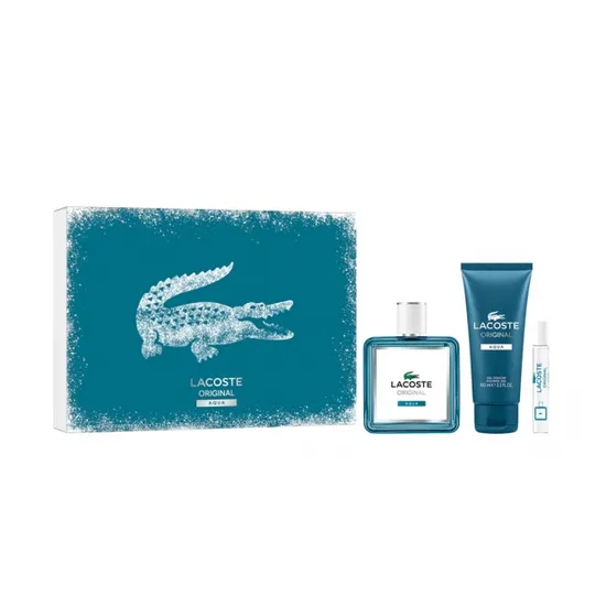 Kit Perfume Lacoste Original Aqua
