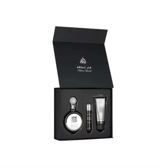 Kit Perfume Lattafa Fakhar Eau de Parfum Masculino 100ML + 12ML +