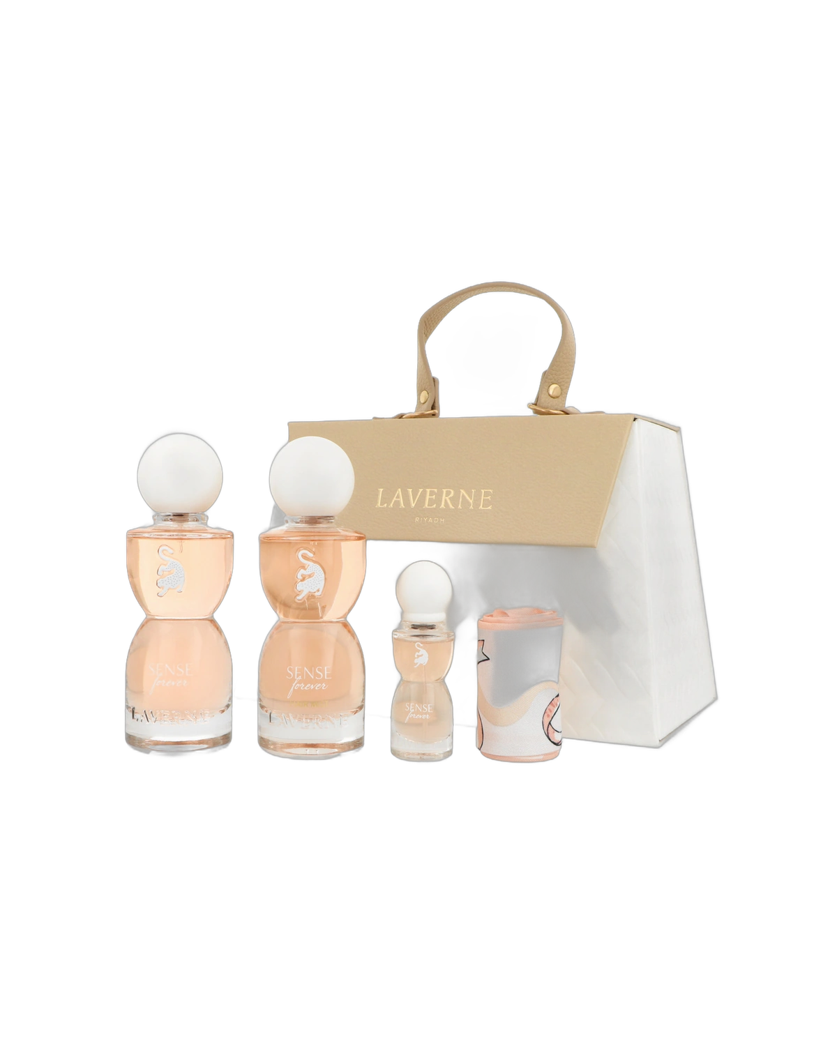 Kit Perfume Laverne Sense Forever 75ML+75ML+10ML