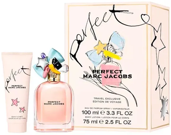 Kit Perfume Marc Jacobs Perfect Edp 100ML+Body Lotion