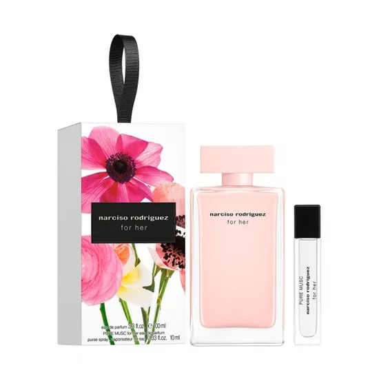 Kit Perfume Narciso Rodriguez For Her Edt 100ML + Pure Musc For Her — 2