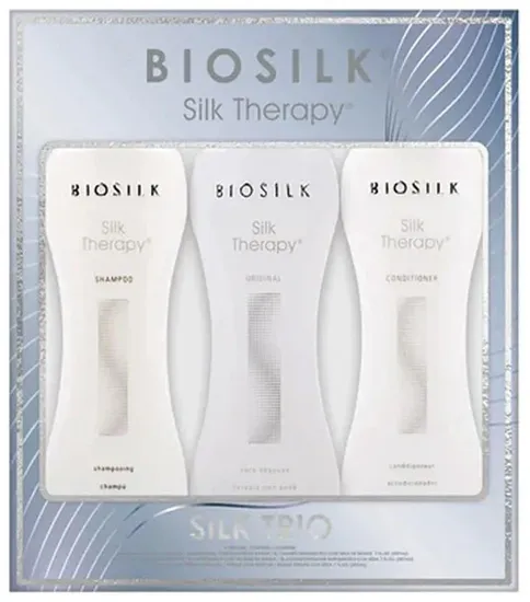 Kit Shampoo+Codicionador+Tratamento Biosilk Silk Therapy (3 de 355ML)