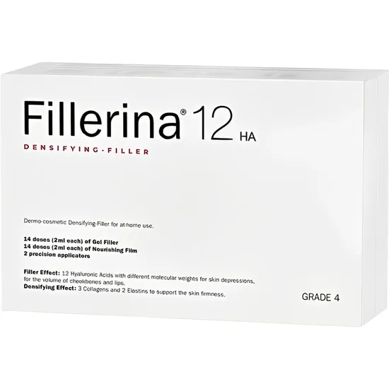 Kit Tratamento Facial Labo Cosprophar Fillerina 12 Ha Densifying-Filler N° 4 - 4 Peças