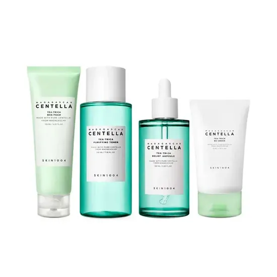 Kit de Viagem SKIN1004 Centella Tea-Trica - 4 Peças